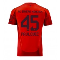 Bayern Munich Aleksandar Pavlovic #45 Hemmatröja 2024-25 Kortärmad